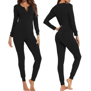 LECGEE Pajama Jumpsuits Adult‎ One Piece Sleepwear
